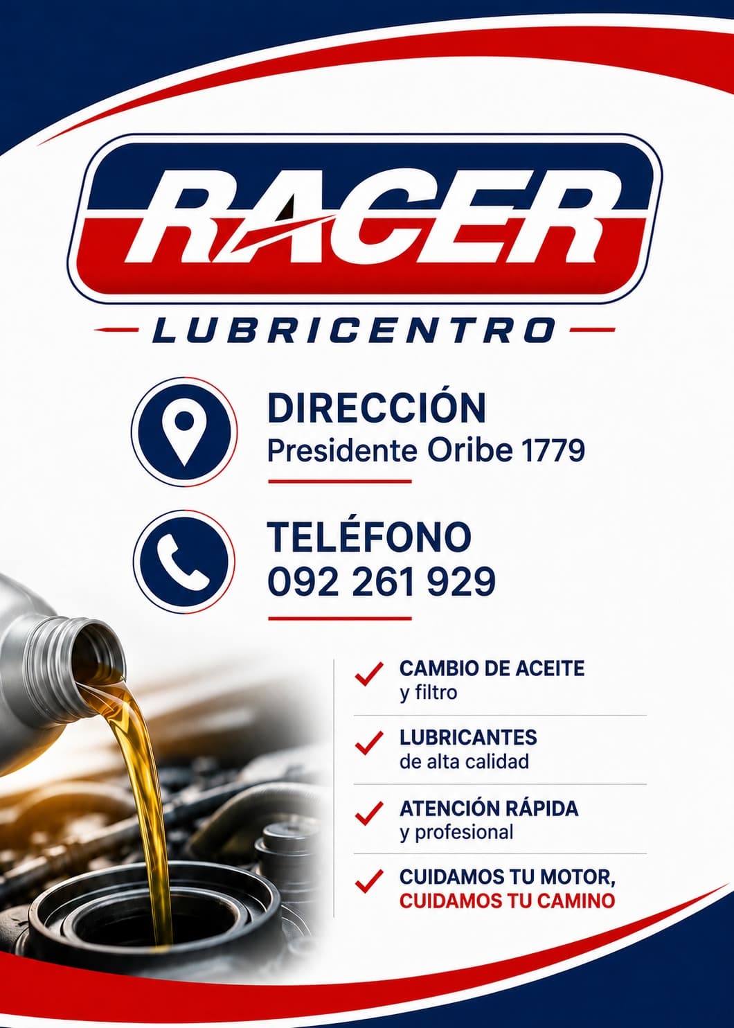 ACUERDO Lubricentro RACER - T.E.U.