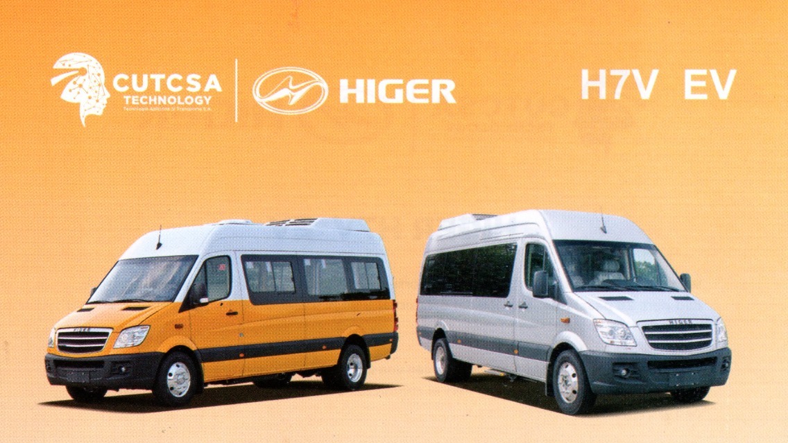 Promoción HIGER H7V EV - CUTCSA Technology